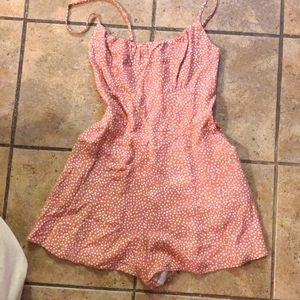 Abercrombie Coral Size XS Romper Excellent condition